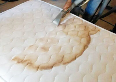 Cleaning a urine stain from a mattress